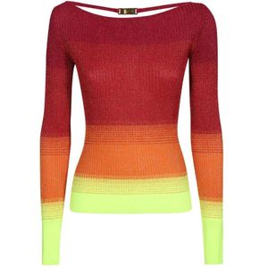 Gcds, Dames, Truien, Veelkleurig, Maat: XS Viscose,