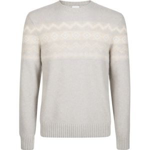 Eleventy, Heren, Truien, Grijs, Maat: M Zijde,