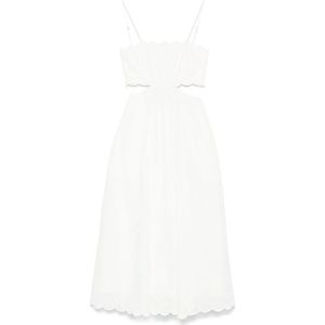 Zimmermann, Dames, Jurken, Wit, Maat: XS Zijde,