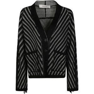 Golden Goose, Dames, Truien, Zwart, Maat: S