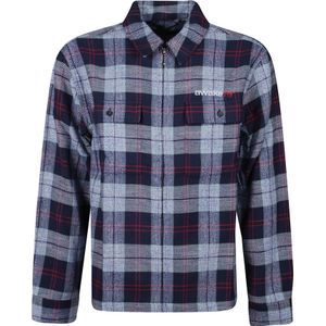 Awake NY, Heren, Jassen, Veelkleurig, Maat: S Flanel,
