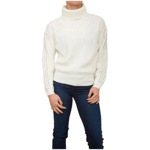 Liu Jo, Dames, Truien, Wit, Maat: XS Wol,