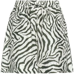 P.a.r.o.s.h., Dames, Korte broeken, Veelkleurig, Maat: S Zijde,