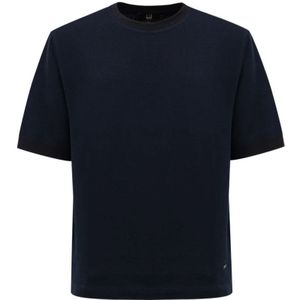 Dunhill, Heren, Tops, Blauw, Maat: M Katoen,
