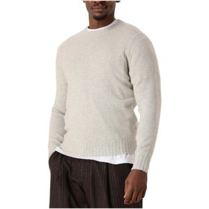 Filippo De Laurentiis, Heren, Truien, Grijs, Maat: L Wol,