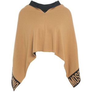 Moschino, Dames, Jassen, Bruin, Maat: ONE Size