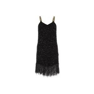 Balmain Stijlvolle Jurken , Black , Dames , Maat: 2XS