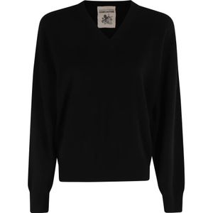 Semicouture, Dames, Truien, Zwart, Maat: M