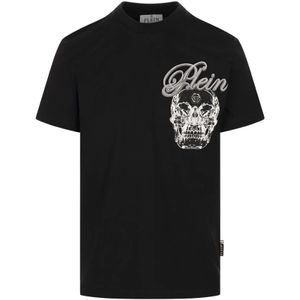 Philipp Plein, Heren, Tops, Zwart, Maat: 2XL