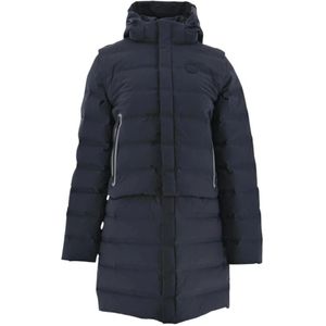 Jott, Dames, Mantels, Blauw, Maat: XS Polyamide,