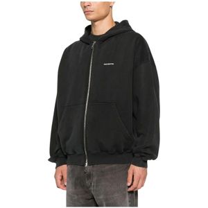 Cole Buxton, Heren, Sweatshirts & Hoodies, Zwart, Maat: S Katoen,