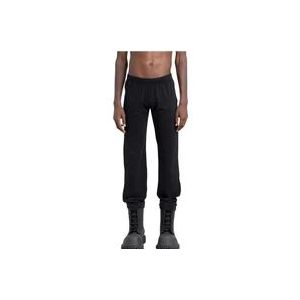 Balenciaga Strakke broek met lage taille , Black , Heren , Maat: L
