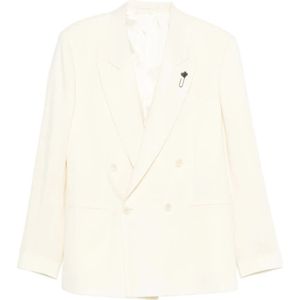 Lardini, Heren, Jassen, Wit, Maat: M