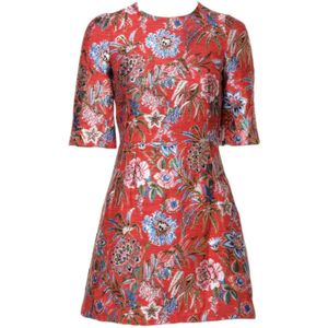 Dolce & Gabbana, Dames, Jurken, Rood, Maat: 2XS
