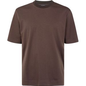 Zegna, Heren, Tops, Bruin, Maat: 2XL Katoen,