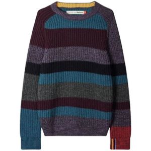 Barbour, Heren, Truien, Veelkleurig, Maat: XS Wol,