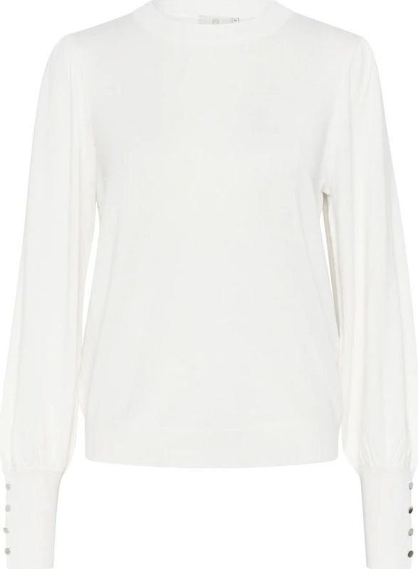 KAFFE - Lizza - Gebreide Trui - Ronde Hals - Dames