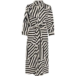 Part Two, Dames, Jurken, Veelkleurig, Maat: XS Katoen,