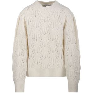 Marant étoile, Dames, Truien, Beige, Maat: XS Polyamide,