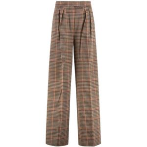 Max Mara, Dames, Broeken, Veelkleurig, Maat: 2XS Katoen,