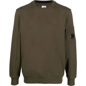 C.p. Company, Heren, Sweatshirts & Hoodies, Groen, Maat: 2XL Katoen,