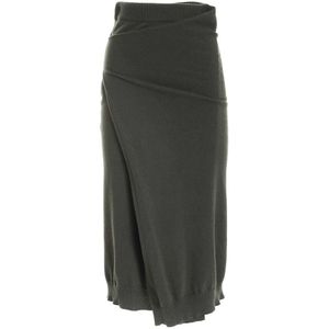Kenzo, Dames, Rokken, Groen, Maat: S Wol,
