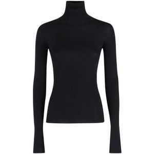 Sportmax, Dames, Truien, Zwart, Maat: M