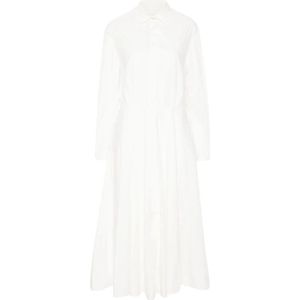 Forte Forte, Dames, Jurken, Wit, Maat: S Katoen,