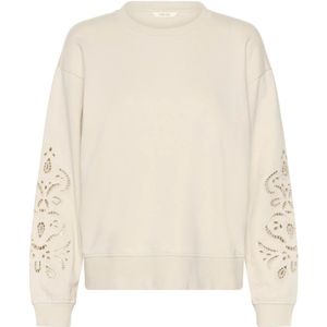 Cream - CRJosie - Sweater - Crème - Rechtvallende Pasvorm - Lange Mouwen