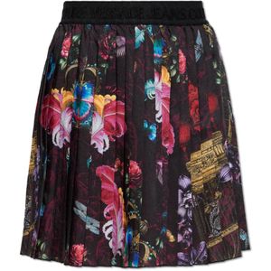 Versace Jeans Couture, Dames, Rokken, Zwart, Maat: XS Synthetisch,