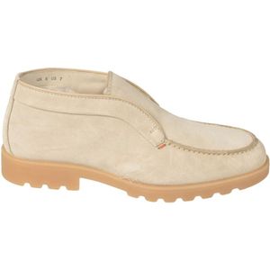 Santoni Platte schoenen voor vrouwen , Beige , Heren , Maat: 43 1/2 EU