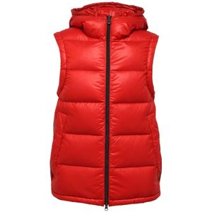 Peuterey, Heren, Jassen, Rood, Maat: M Polyamide,