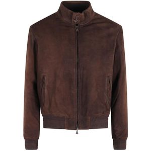 Roy Roger's, Heren, Jassen, Bruin, Maat: M Leer,