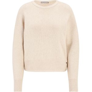 Betty & Co - Gebreide Trui - Beige - Dames - Met Structuur