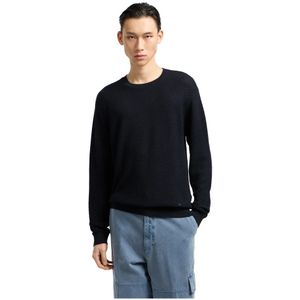 Emporio Armani, Heren, Truien, Blauw, Maat: M Wol,