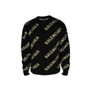 Balenciaga Sweatshirts & Hoodies , Black , Heren , Maat: XS