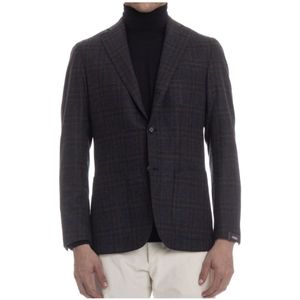 Barba, Heren, Jassen, Veelkleurig, Maat: M Wol,