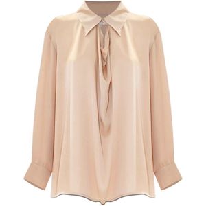 Kocca, Dames, Blouses & Shirts, Bruin, Maat: XS