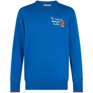 MC2 Saint Barth, Heren, Truien, Blauw, Maat: L