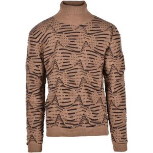 Daniele Alessandrini, Heren, Truien, Bruin, Maat: M Wol,