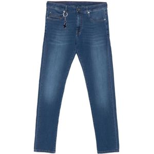 Paul & Shark, Heren, Jeans, Blauw, Maat: L Denim,