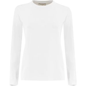 Antonelli Firenze, Dames, Tops, Wit, Maat: XL Katoen,