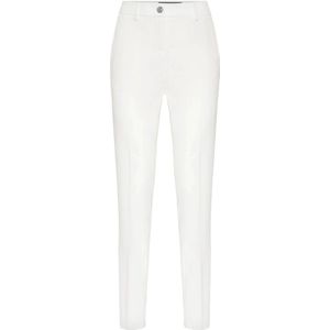 Philipp Plein, Dames, Broeken, Wit, Maat: L Leer,