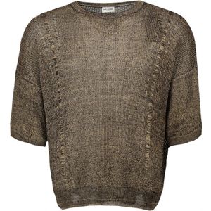 Saint Laurent, Heren, Truien, Bruin, Maat: M