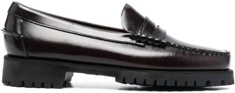 Sebago - Dan Lug - Loafers - Bruin - Leer