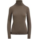 Gebreide pullover met zijde, model 'ZOE'