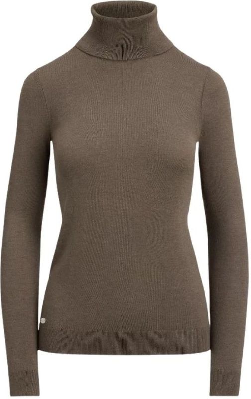 Gebreide pullover met zijde, model 'ZOE'