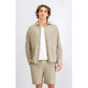 LAW OF THE Sea, Heren, Overhemden, Beige, Maat: S