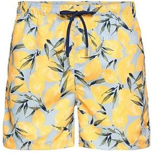 Gant, Heren, Badkleding, Geel, Maat: 2XL Poliester,