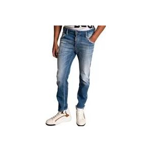 Dsquared2 Trendy Slim-Fit Heren Jeans , Blue , Heren , Maat: L